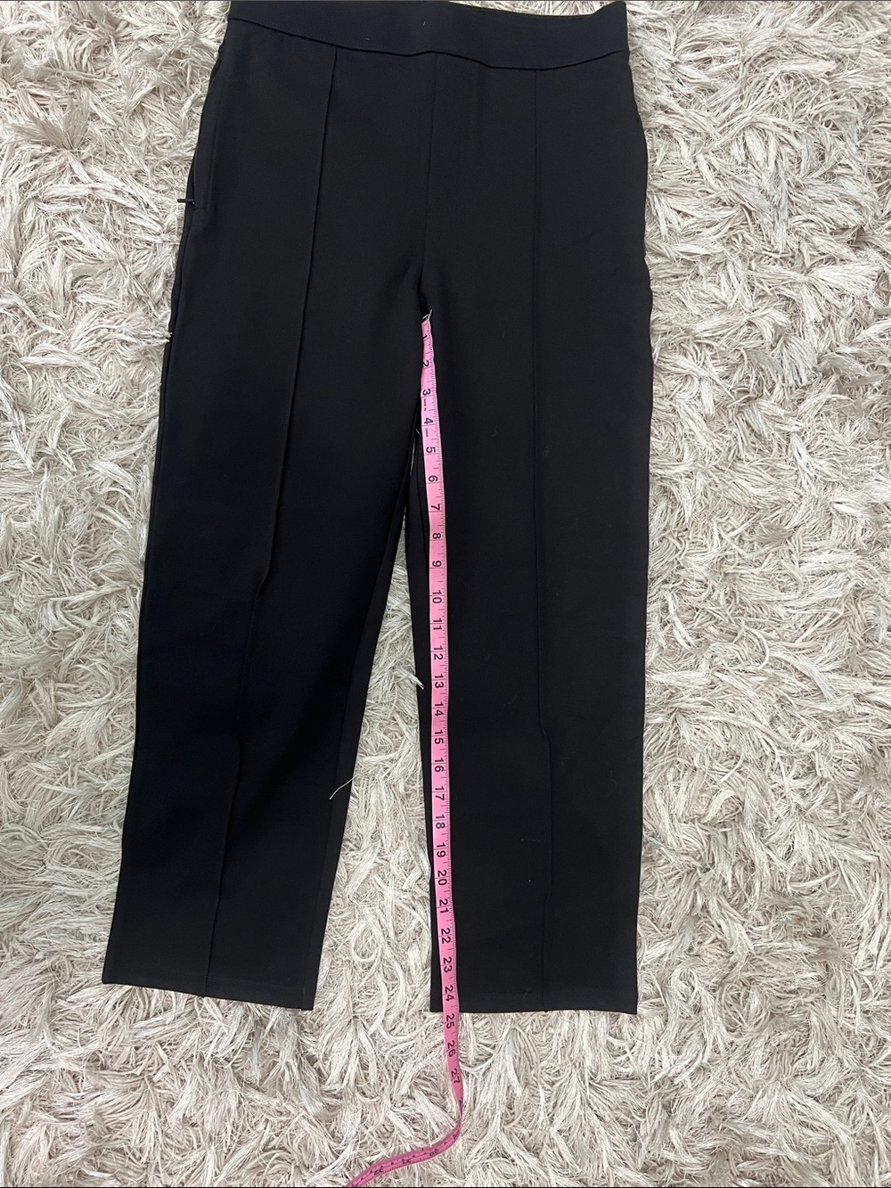 HALARA Black Women’s Dress Pants - Tailored Front-Crease - Picture 6 of 7